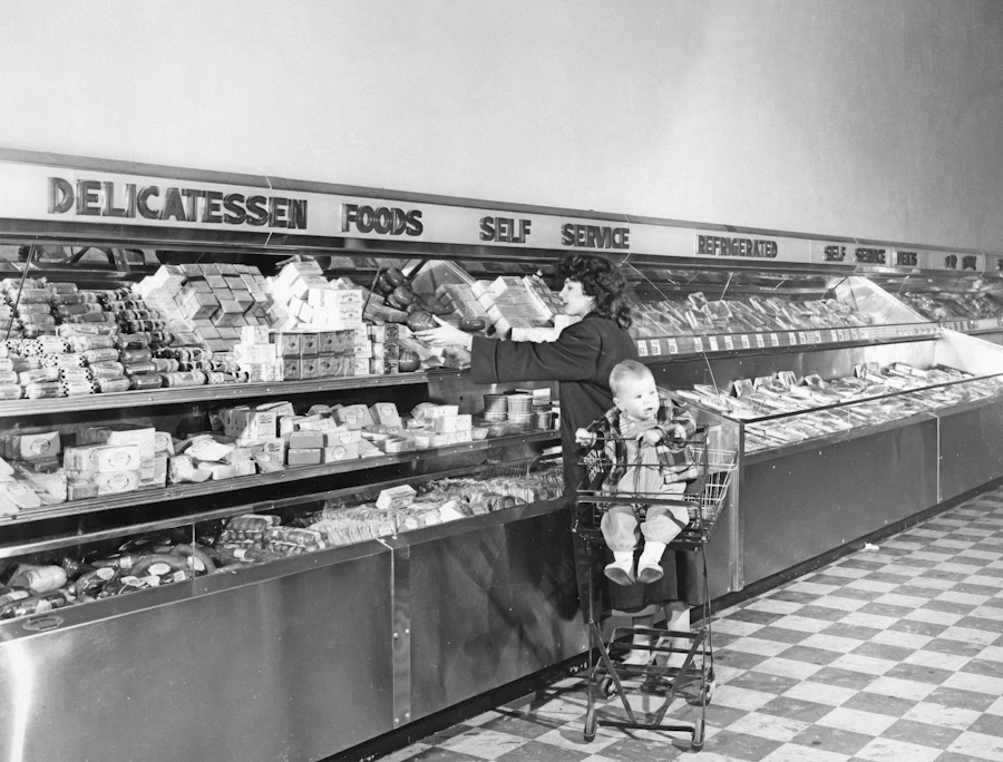 Au comptoir de l'épicerie