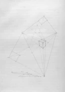 Geometric construction with vanishing points and lines