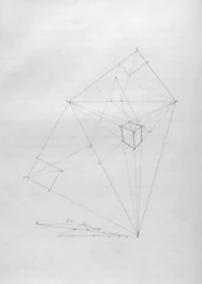 Geometric construction with vanishing points and lines