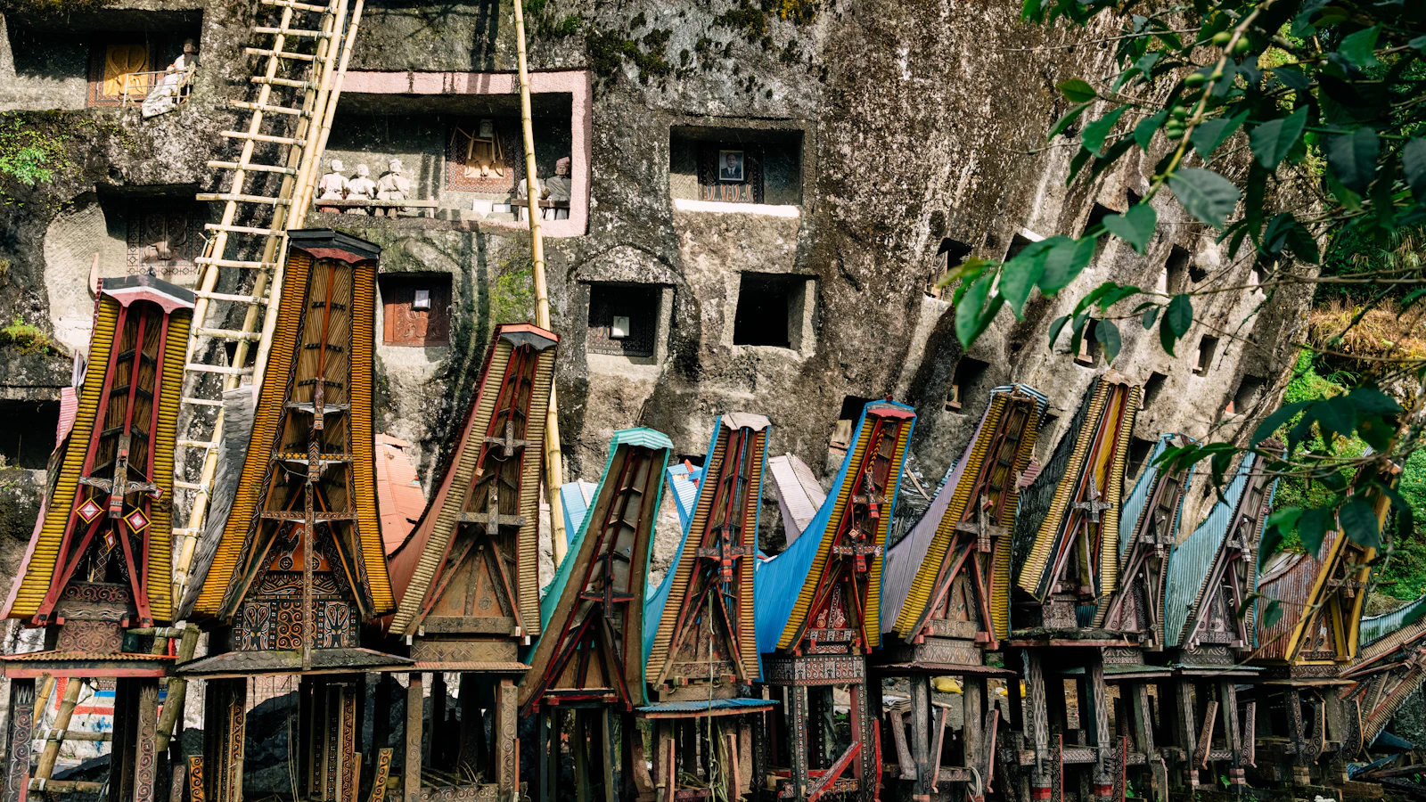 Panorama dataran tinggi Toraja Utara