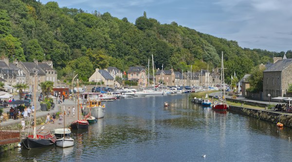 Port de Dinan sur la Rance