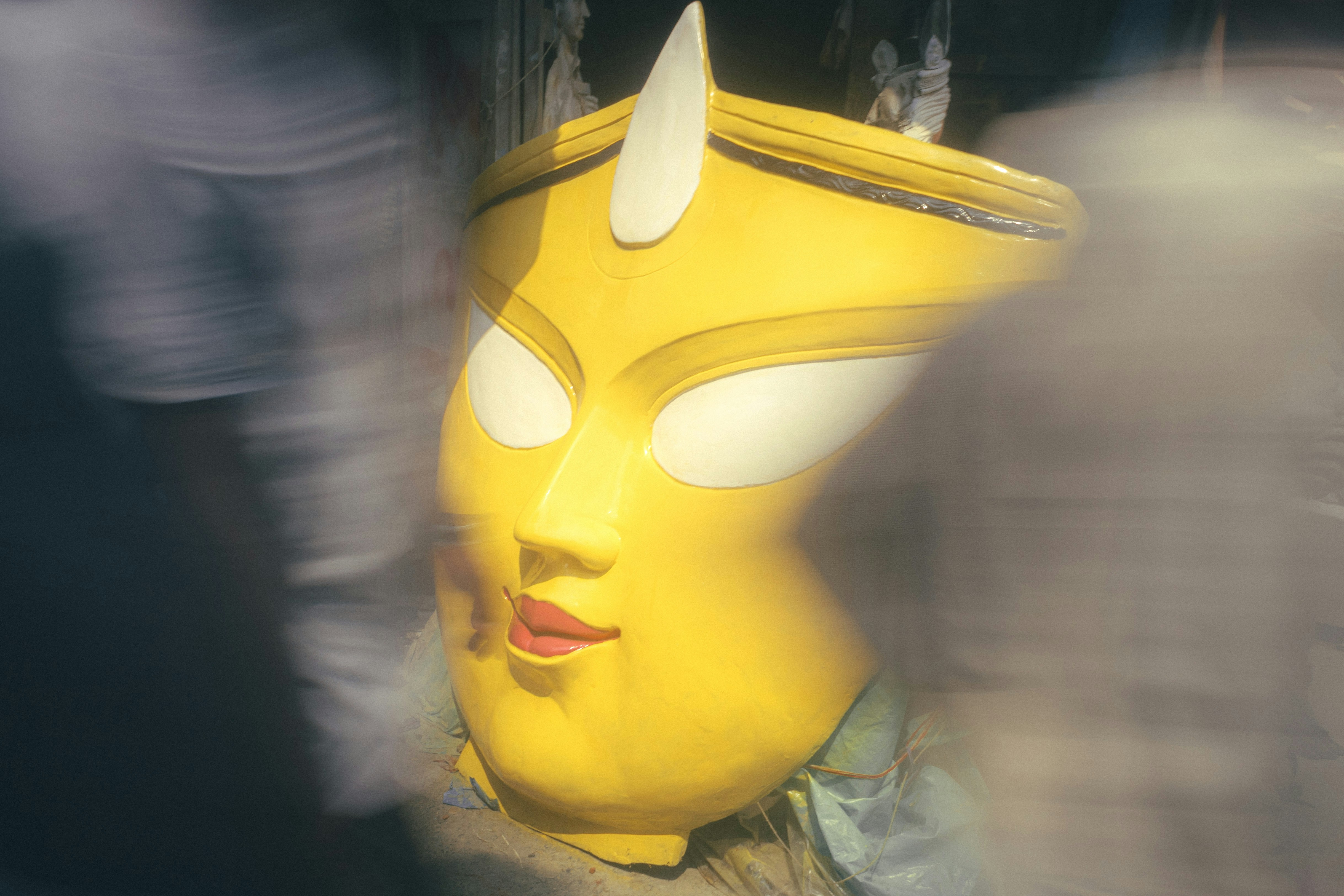 Yellow Mask Mascot