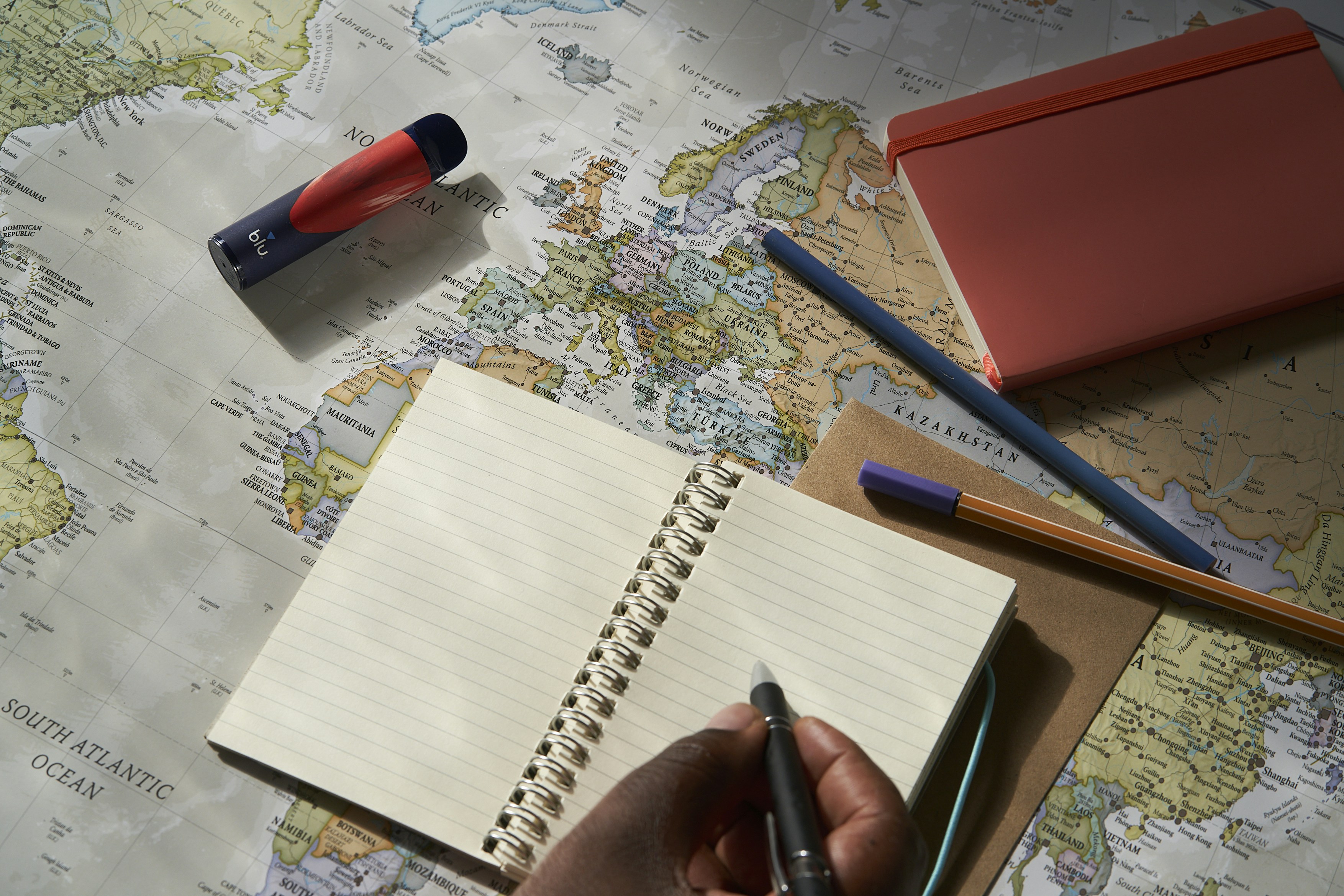 Planning with world map