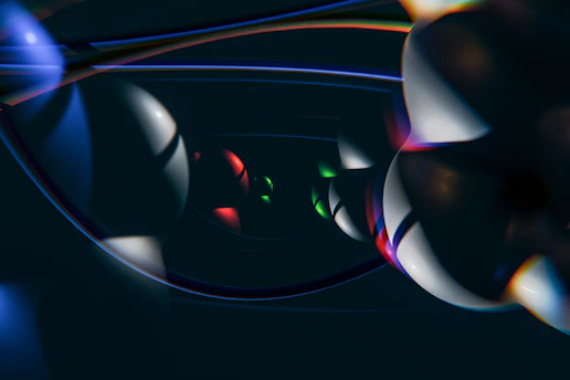 A close up of a bunch of bubbles on a black background