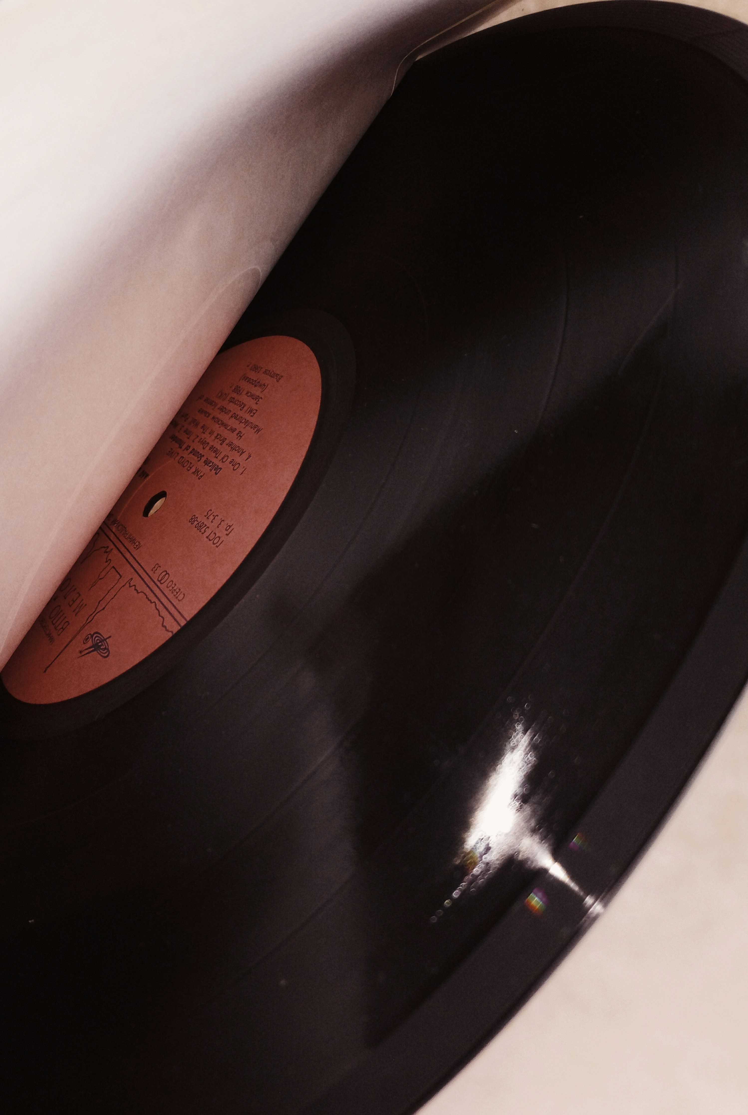 Vintage vinyl record