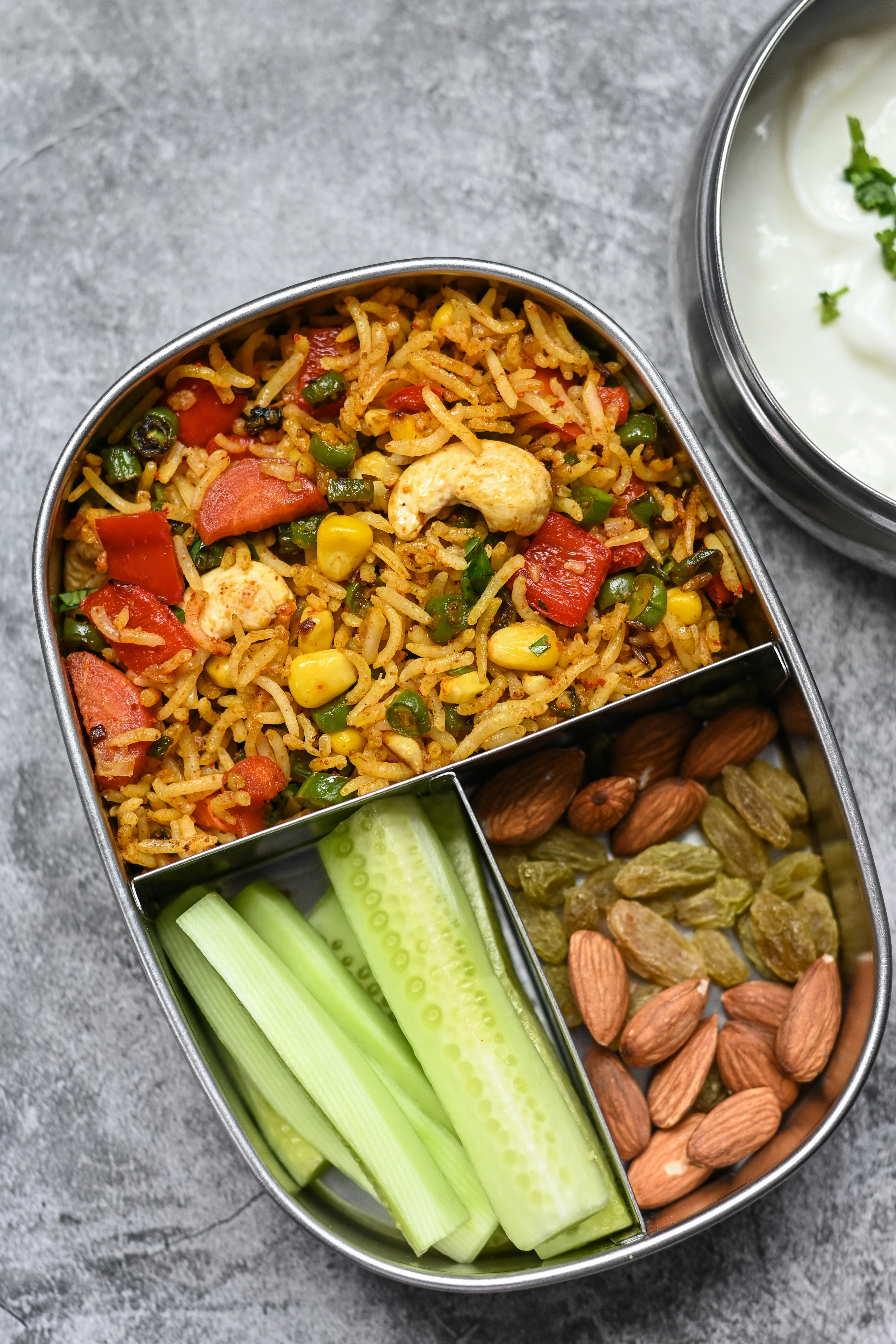 Office snacks combo with healthy roasted chana, makhana and protein mix