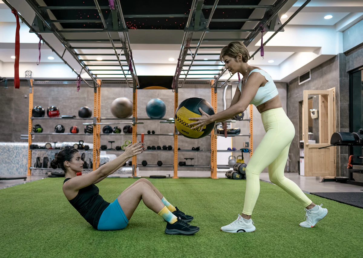 Allenamento funzionale in palestra
