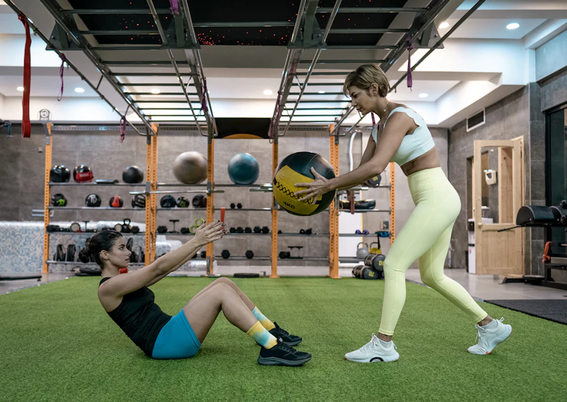 Allenamento funzionale in palestra