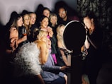 A group of people standing next to each other