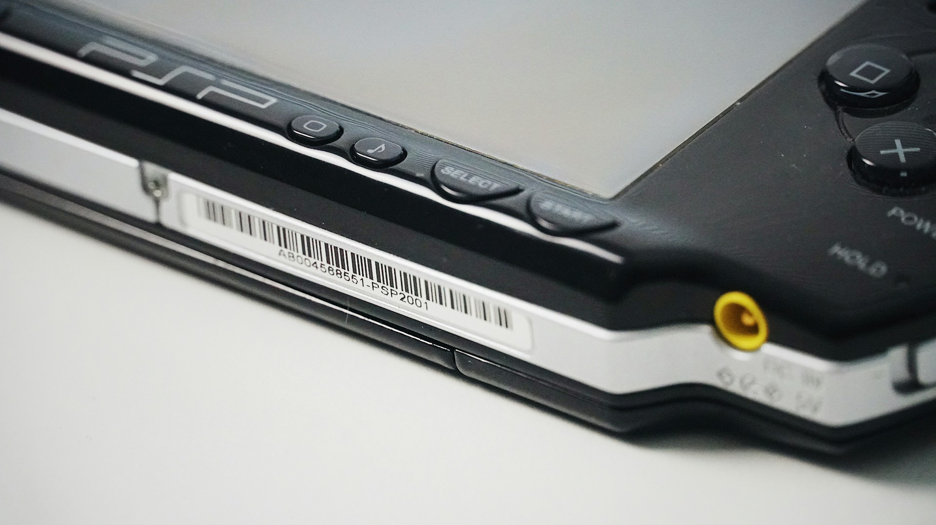 A close up of a video game controller