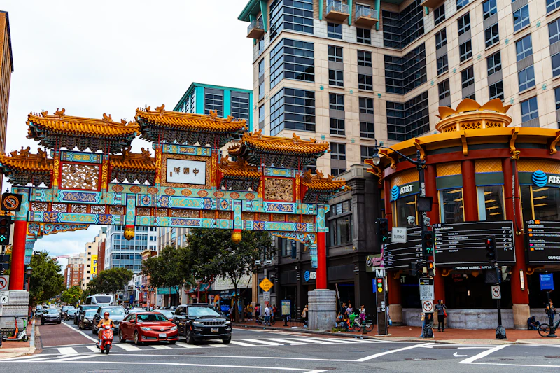 People at an outdoor event