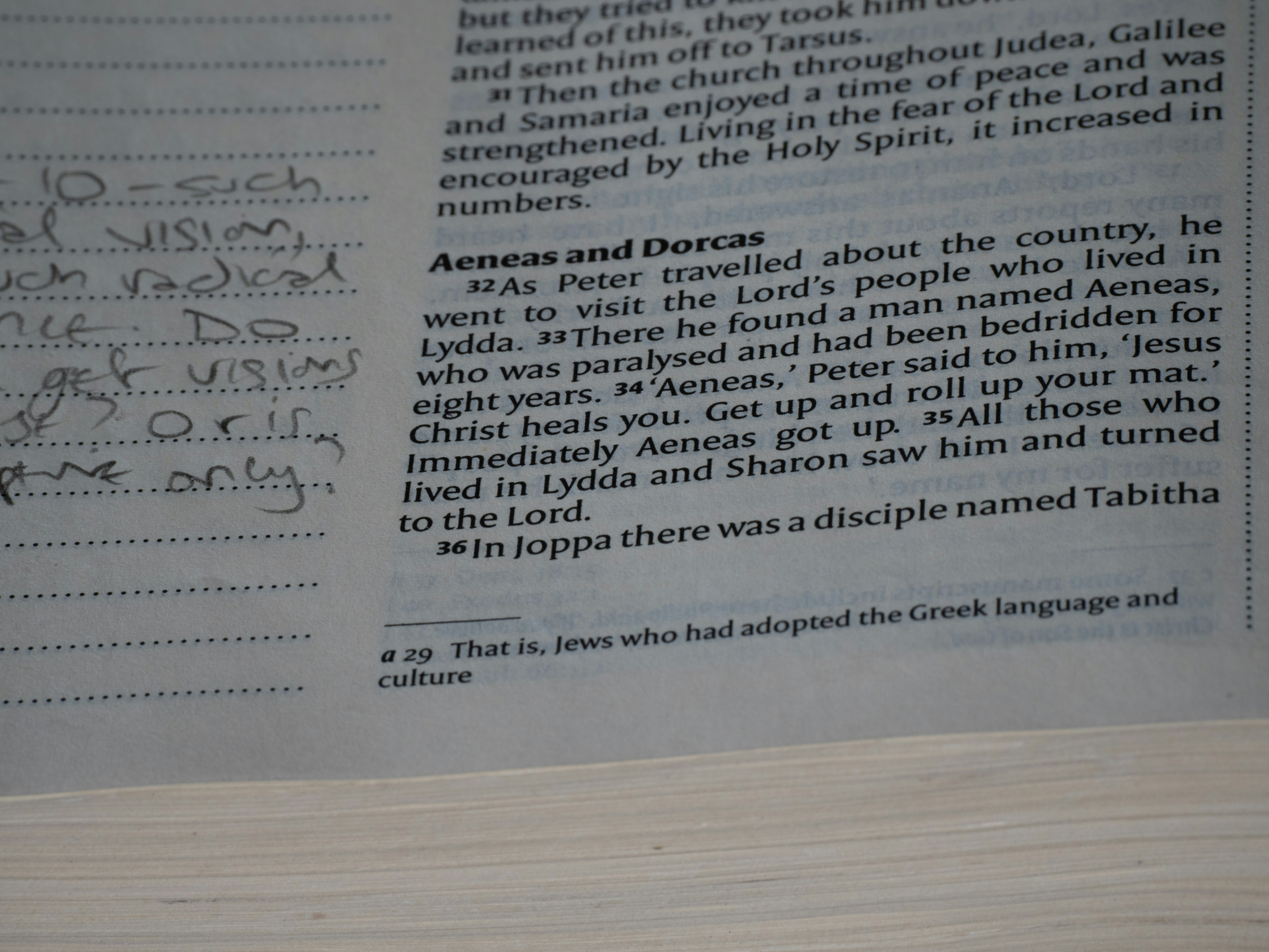 A close up of a piece of paper with writing on it