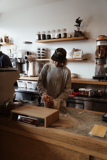 Arlington coffee shop interior