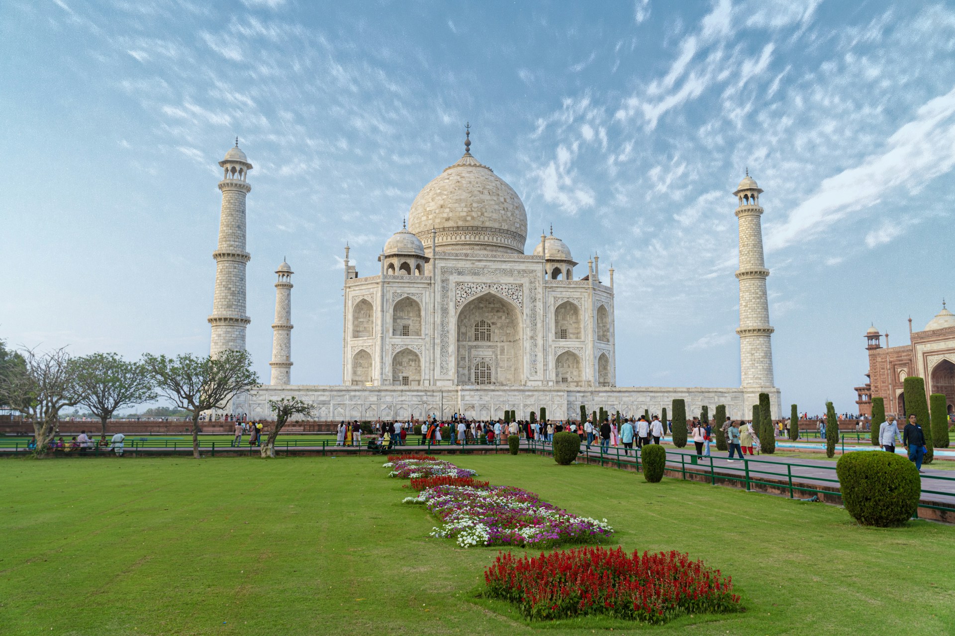 A beautiful view of the tajwa in india