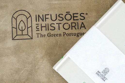A close up of a bag with a logo on it