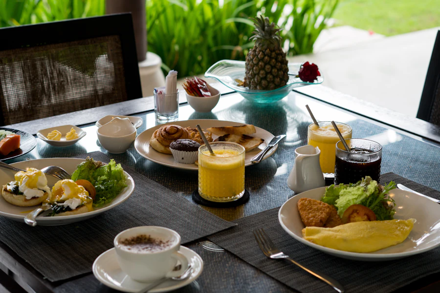 Terrace breakfast