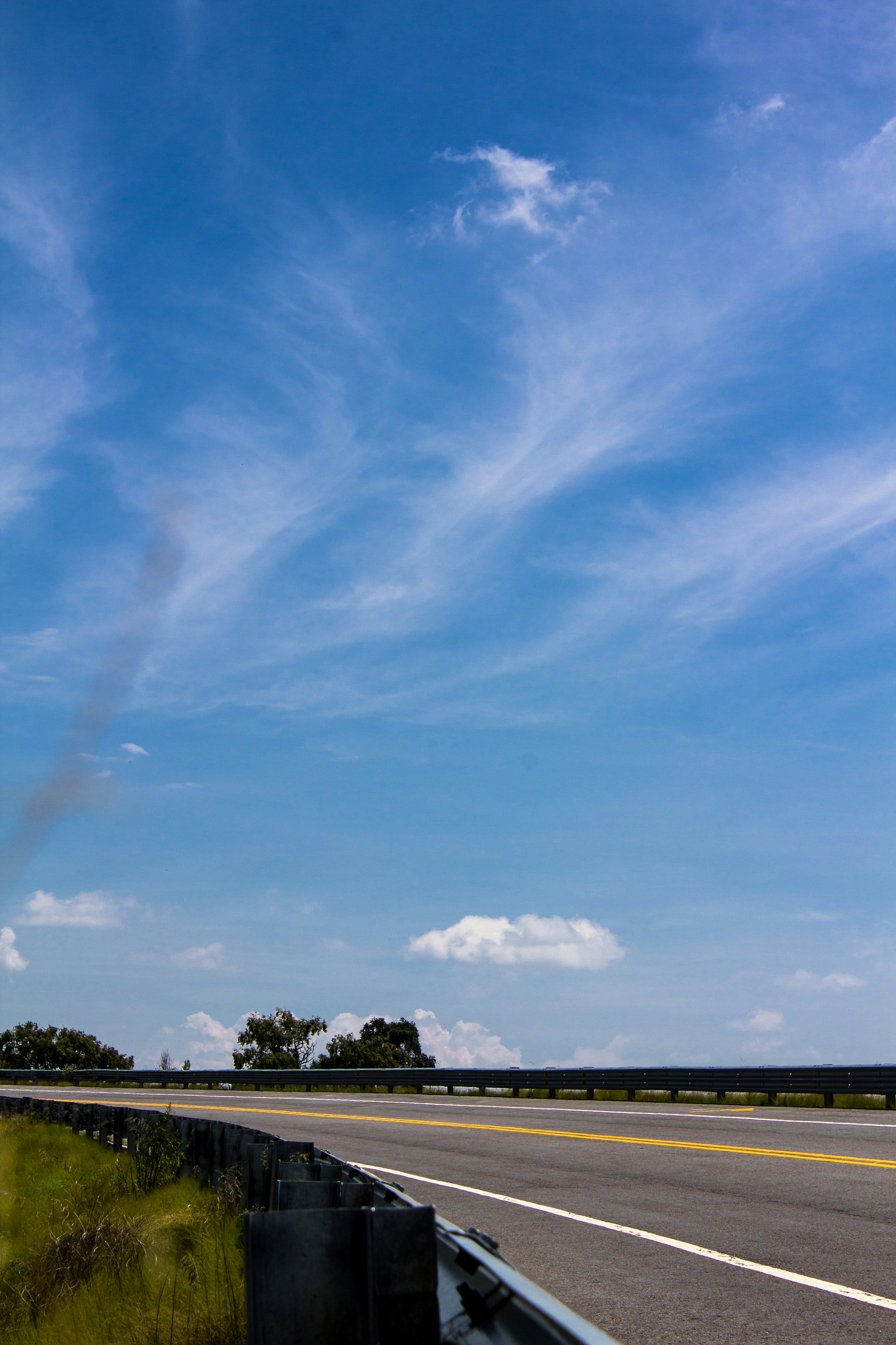 A road sign on the side of the road