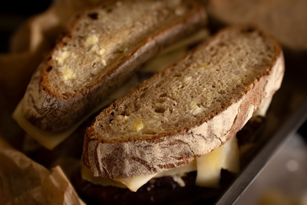 Volkorenbrood met Kipfilet en Jonge Kaas