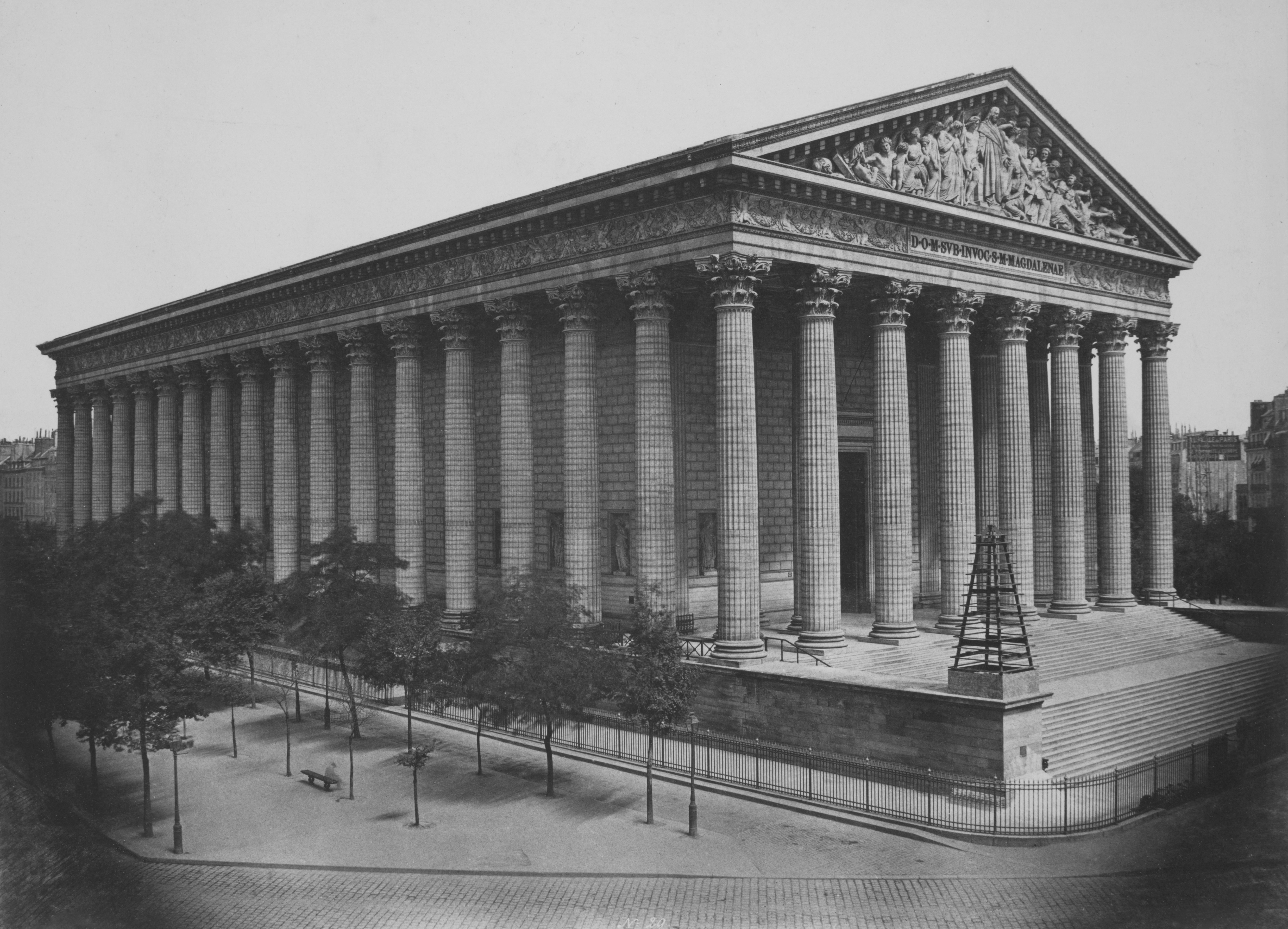 The Miriam and Ira D. Wallach Division of Art, Prints and Photographs: Photography Collection, The New York Public Library. "La Madeleine" The New York Public Library Digital Collections. 1855. https://digitalcollections.nypl.org/items/510d47e3-c039-a3d9-e040-e00a18064a99