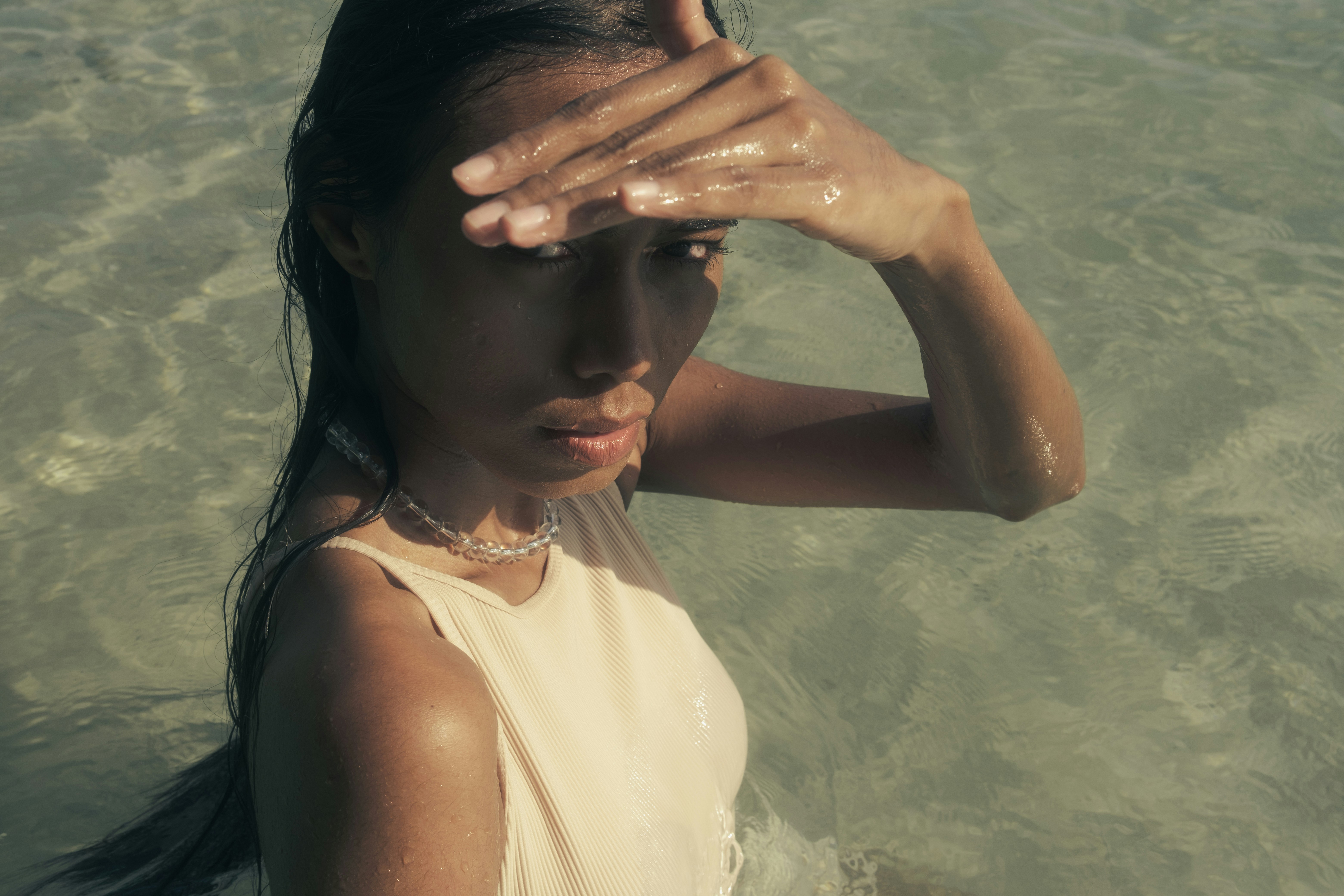 Girl in water