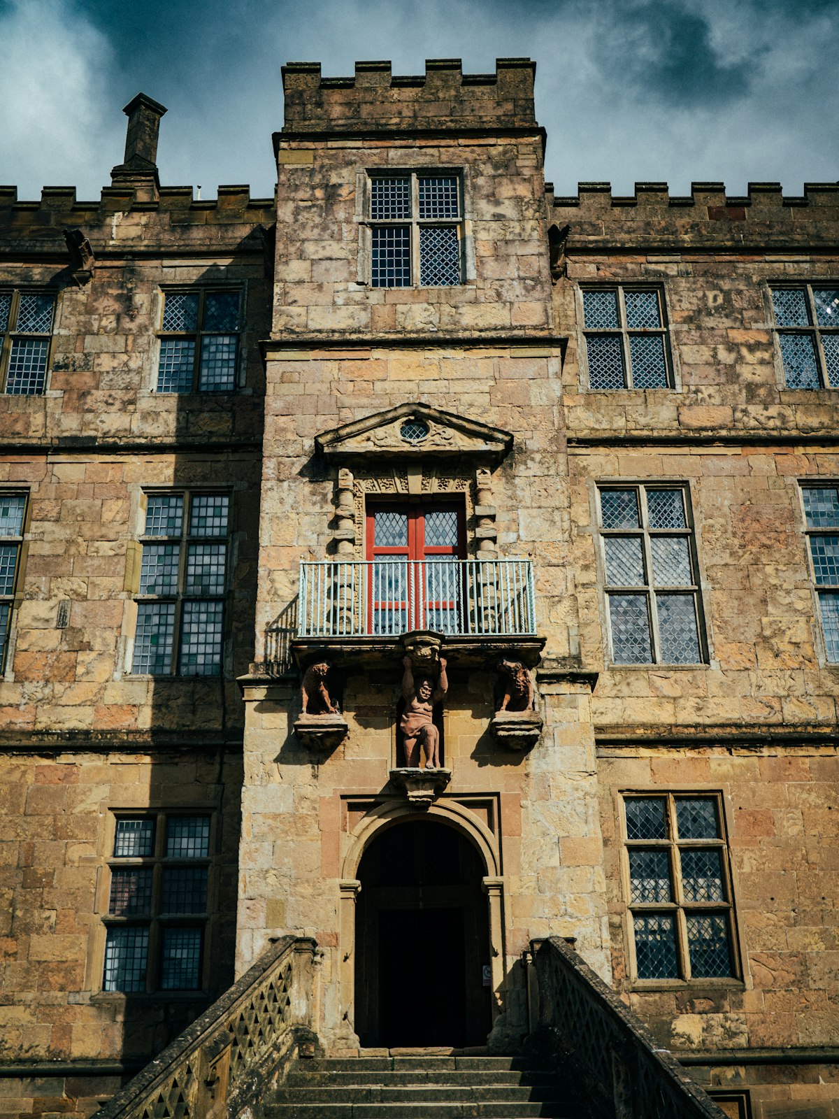 Bolsover Castle on its ridge overlooking Bolsover District
