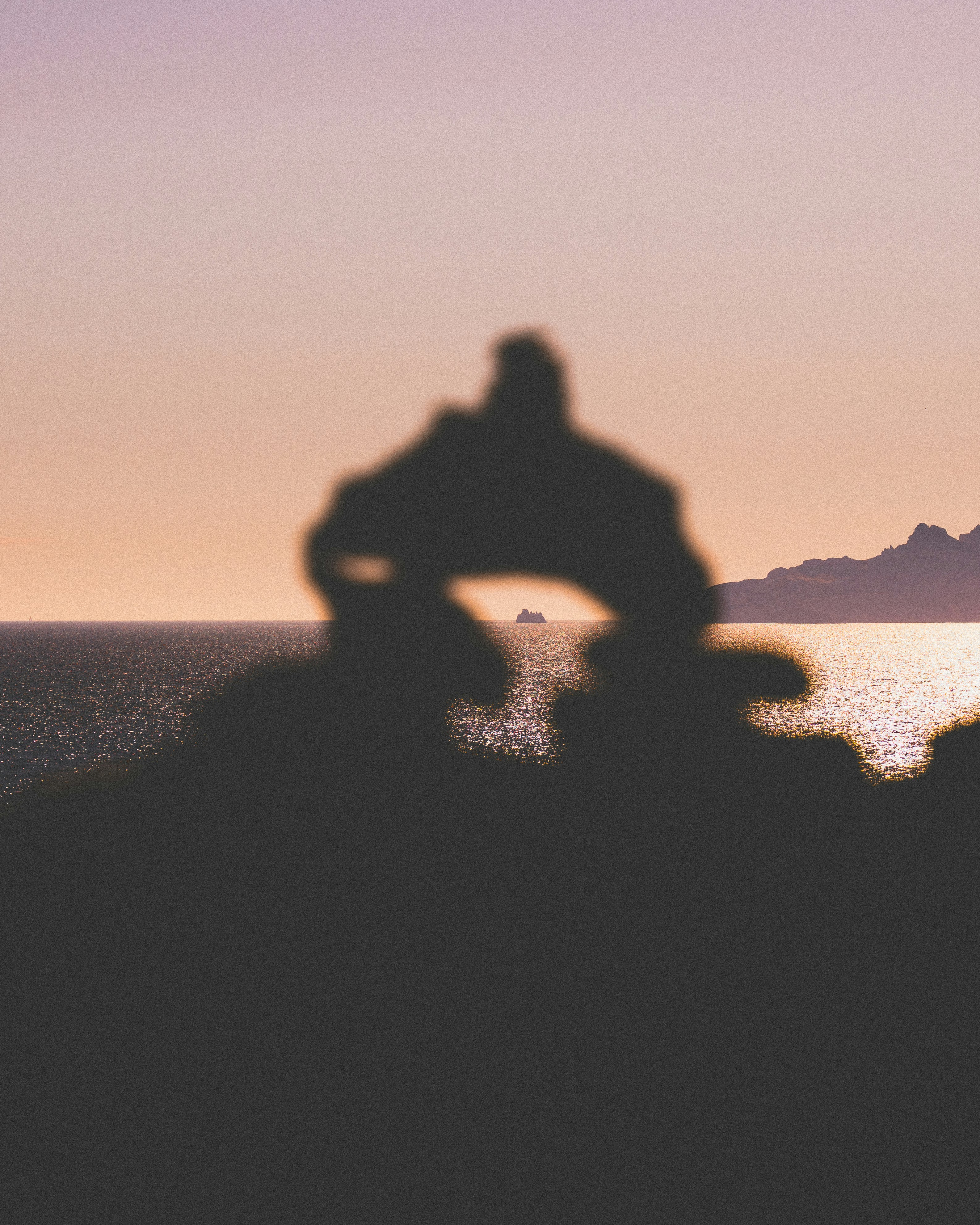 A shadow of a person on a motorcycle photo – Free Côte d'azur Image on ...