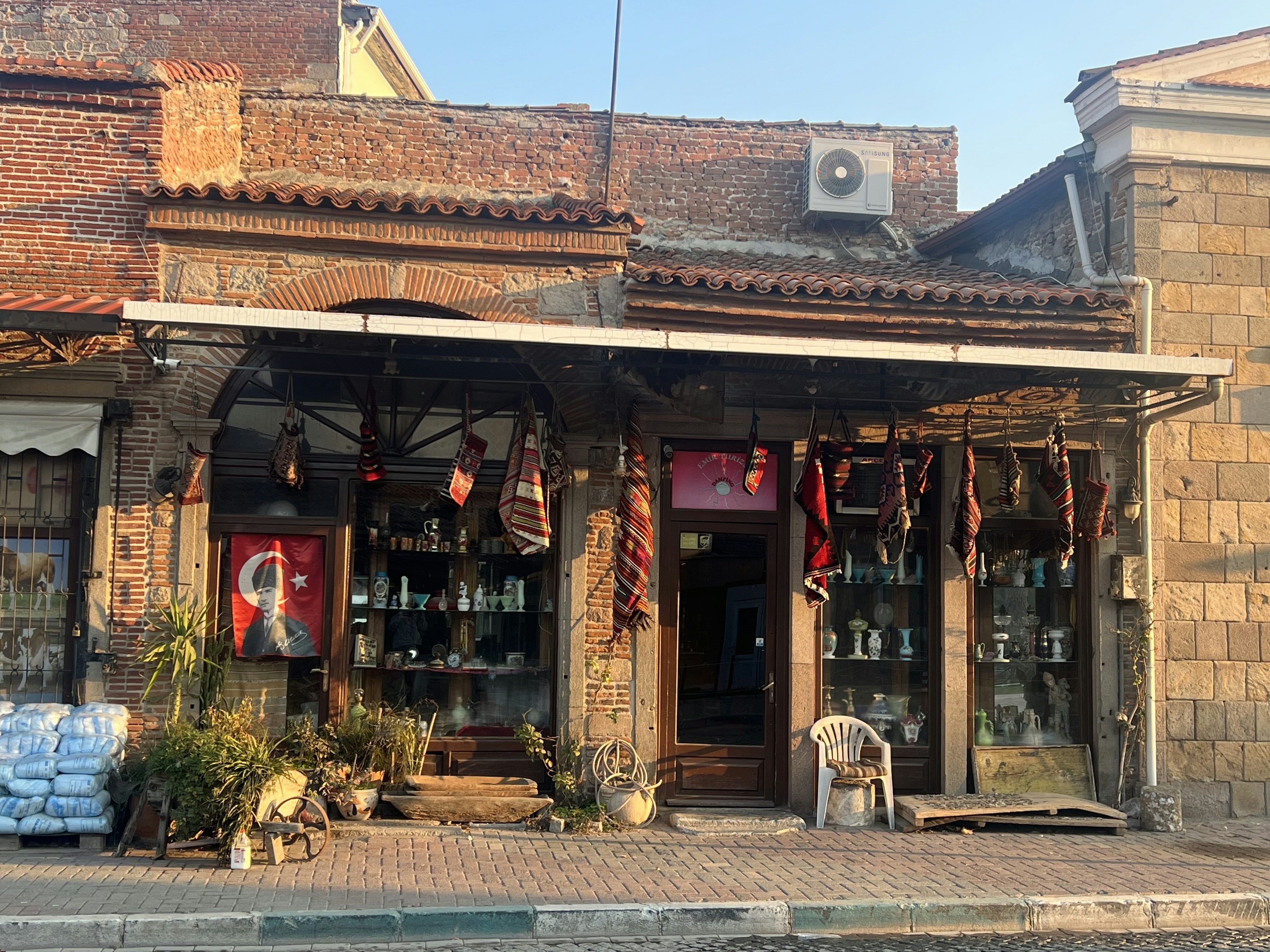 A building with a lot of windows and a clock on it