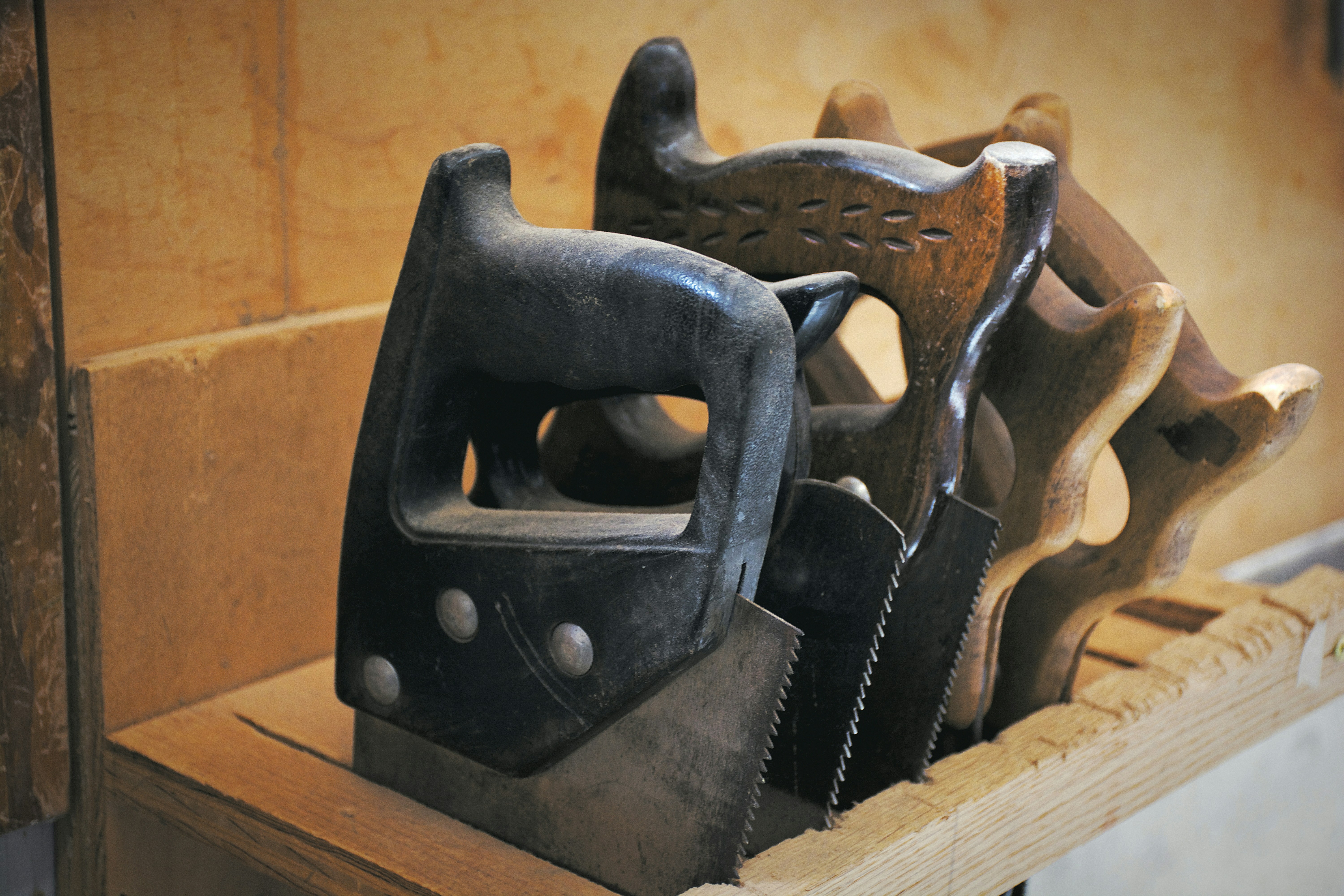 Woodworking workshop tools