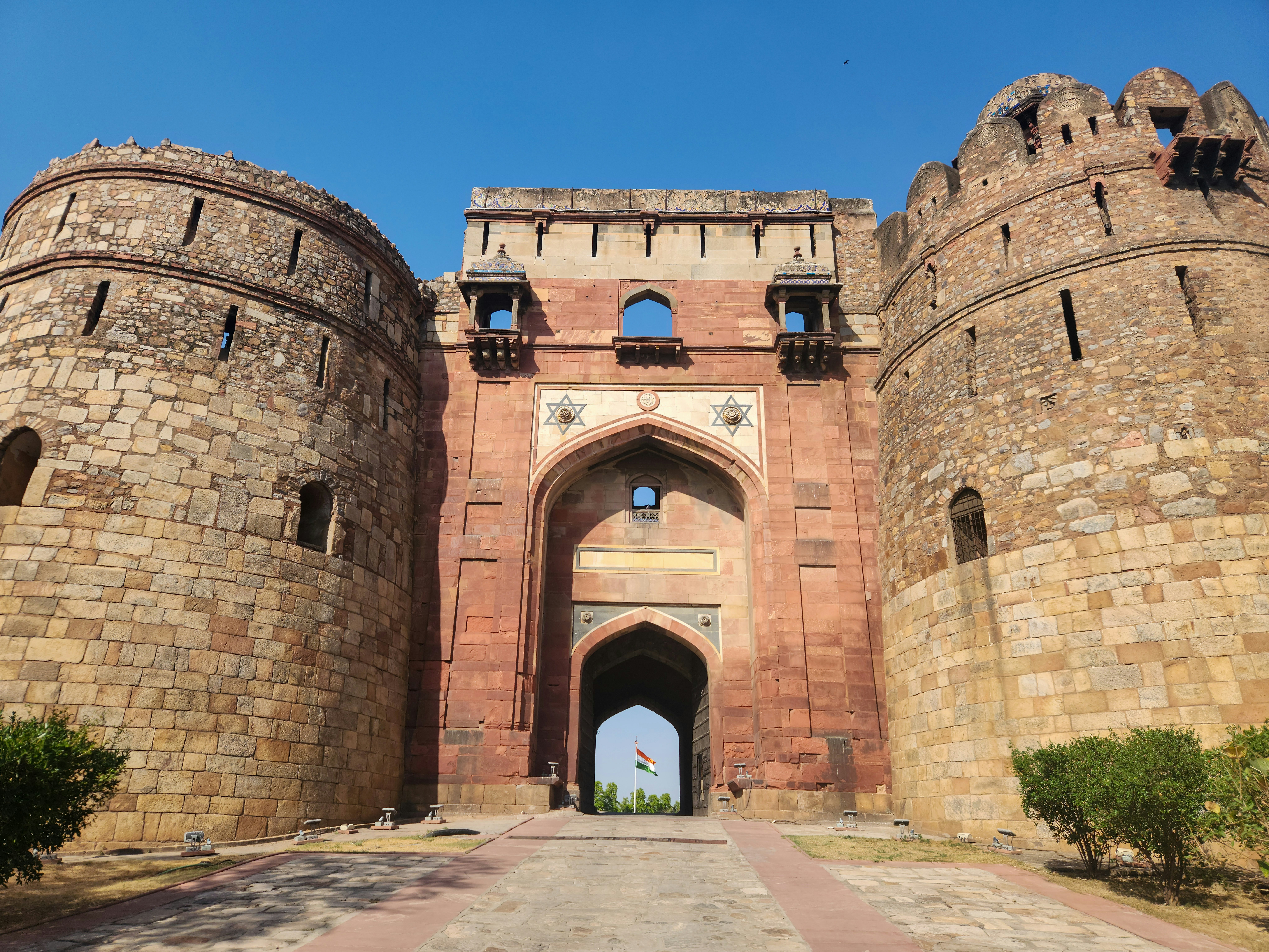 Purana Qila Gate