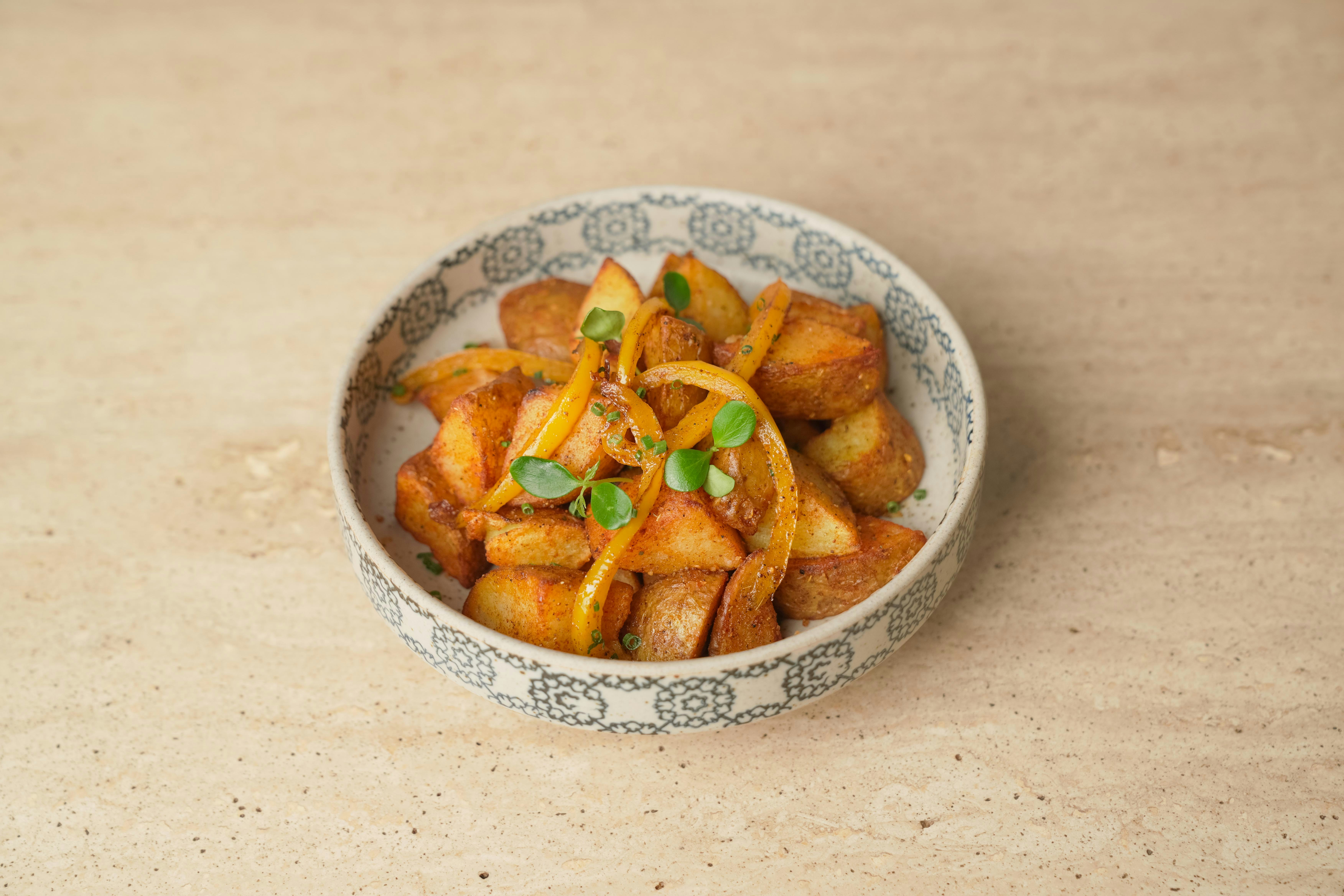 Five-Ingredient, Fiery Sweet Potatoes Recipe