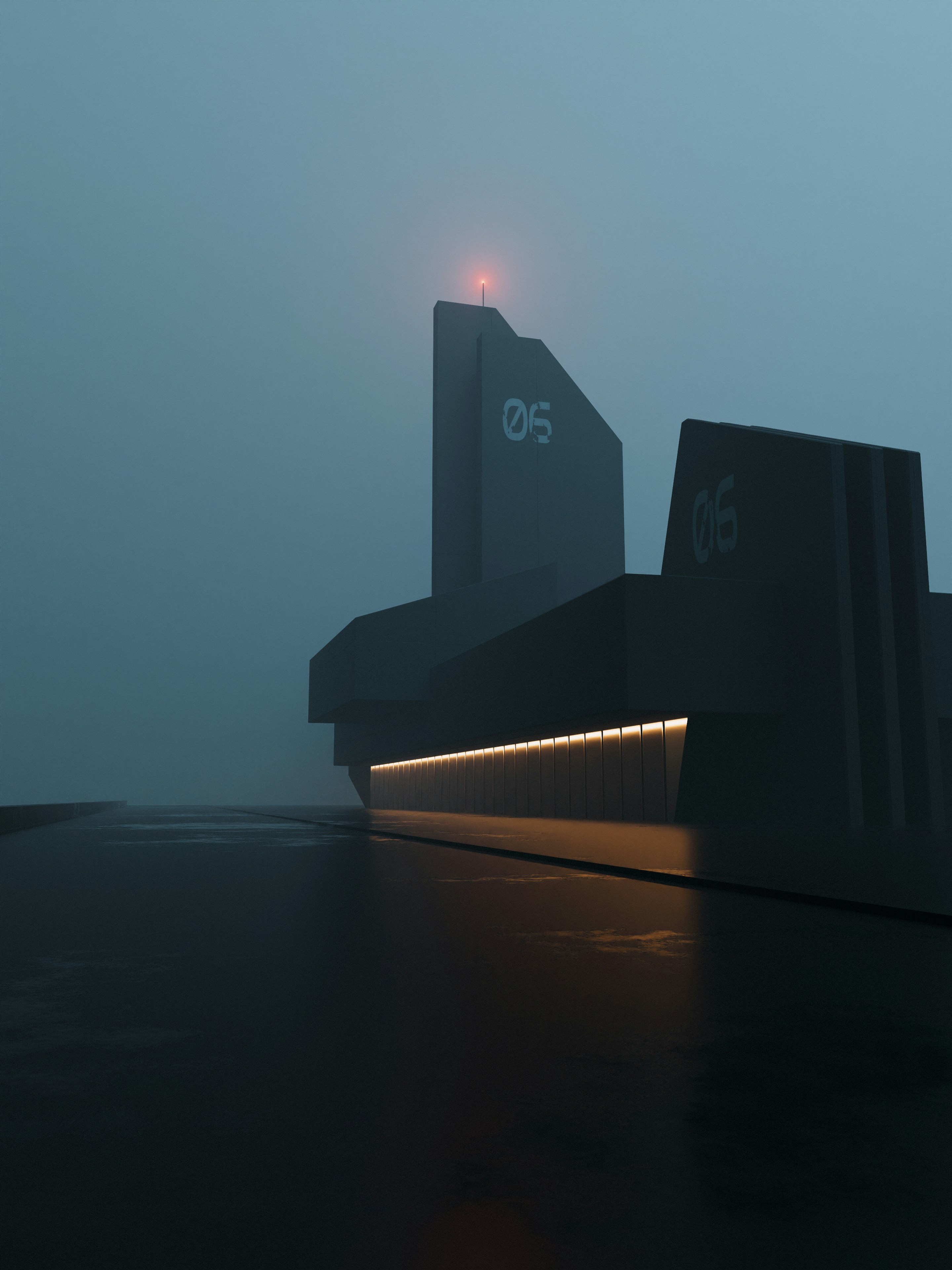 A large building with a clock on the side of it