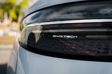 A close up of the trunk of a car