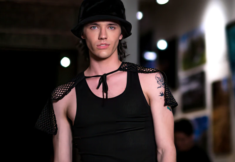 Fashion-forward Gay Sugar Baby on the runway