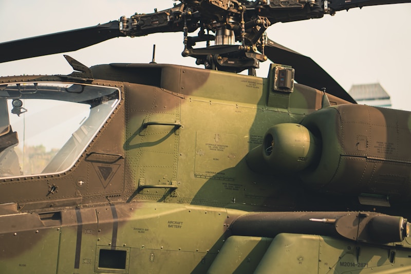 Pilote d'hélicoptère des forces armées