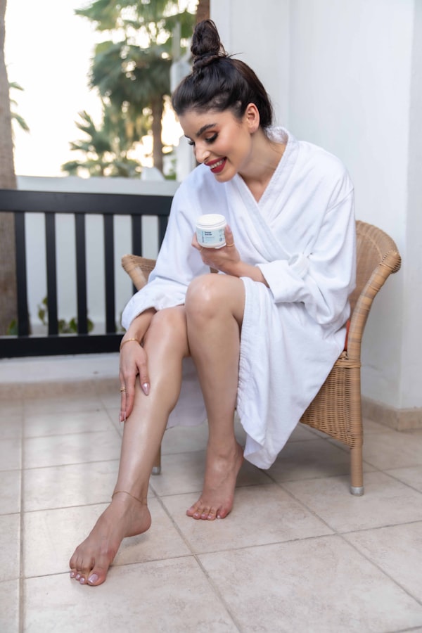 Épilation des jambes — peau douce