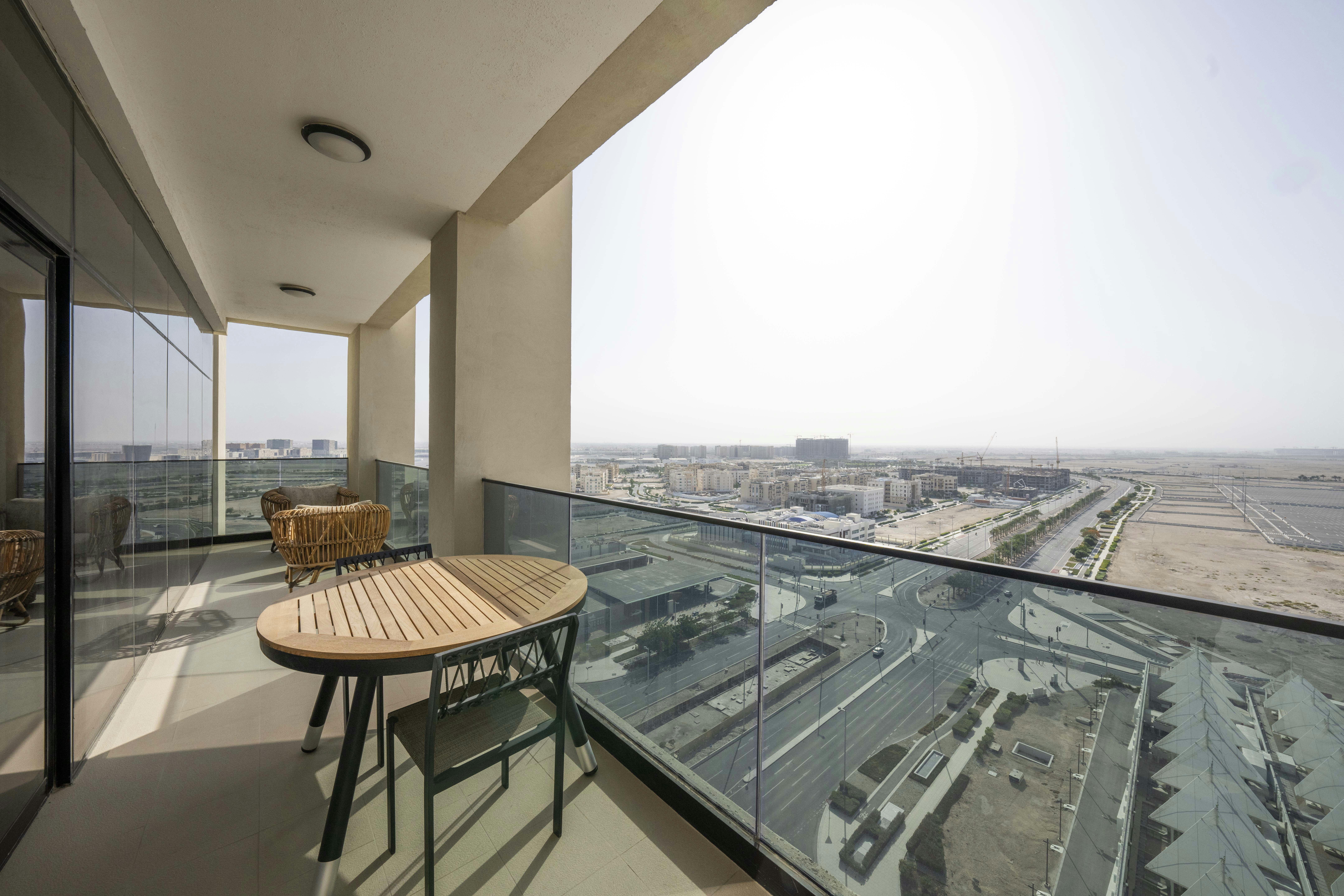 Modern apartments in Lusail City