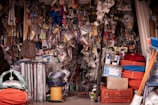 A room filled with lots of different types of items