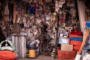 A room filled with lots of different types of items
