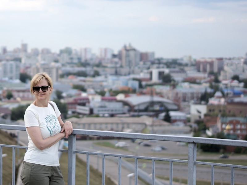 City view with poised elegance