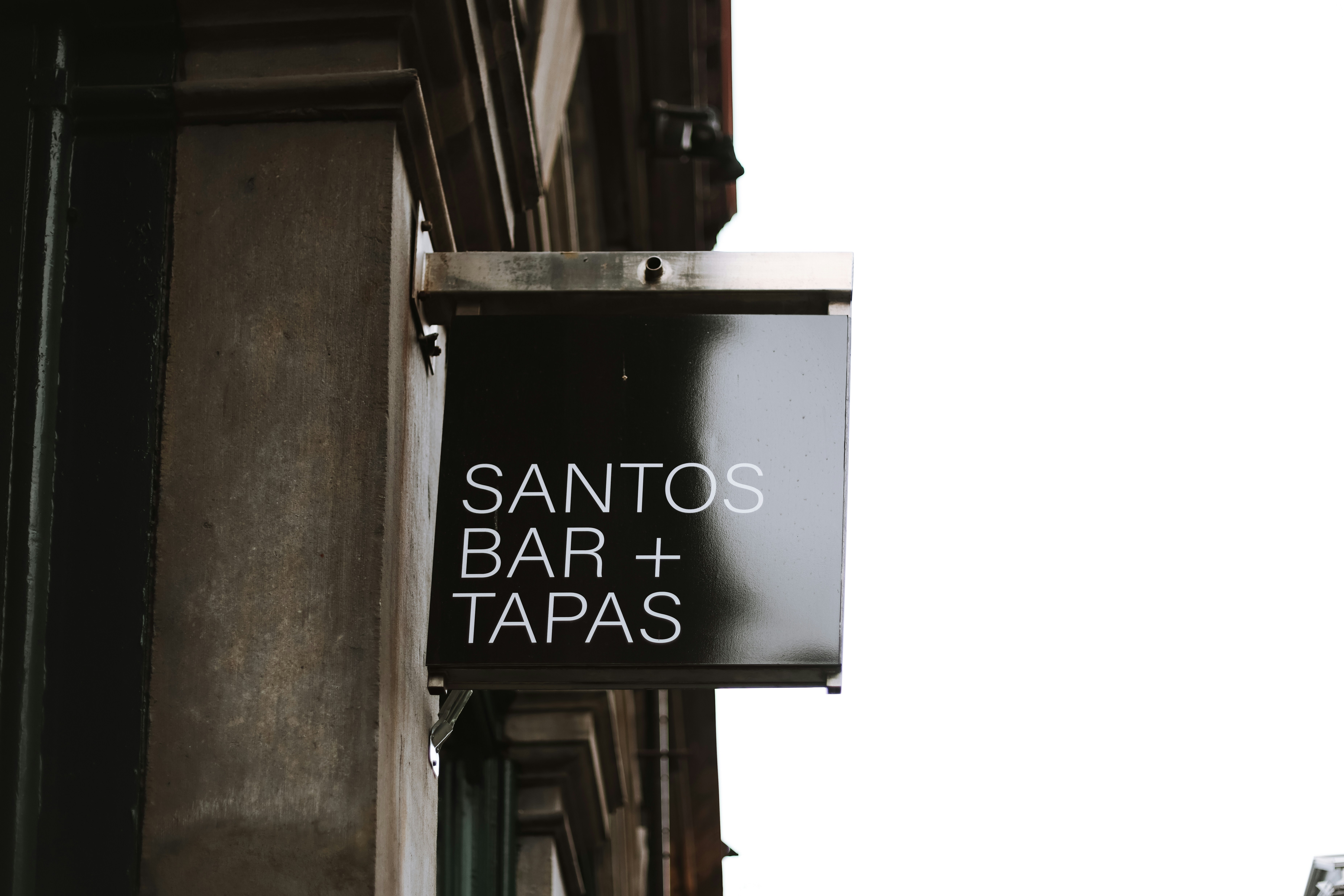 A sign that is on the side of a building