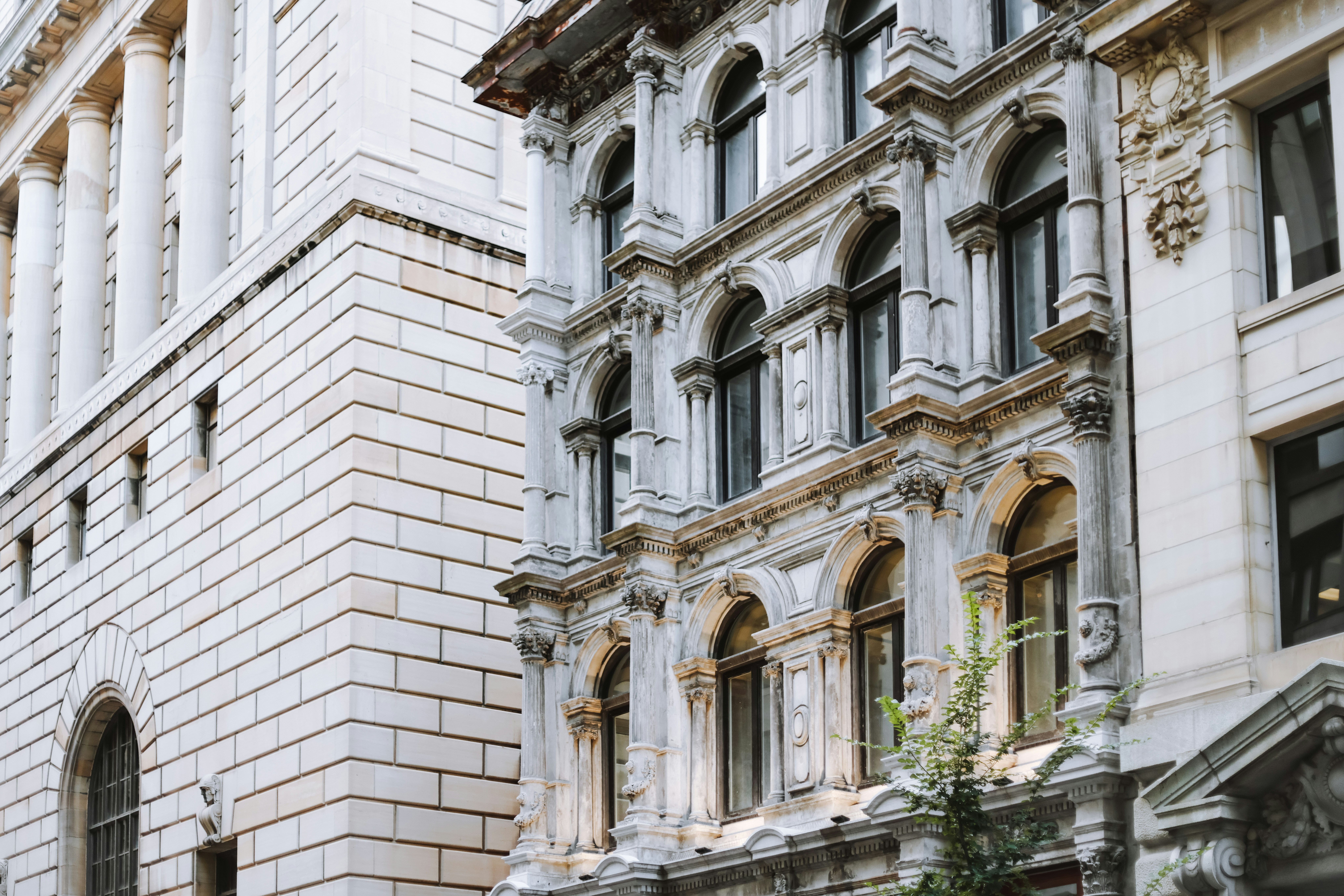 A building with a clock on the front of it