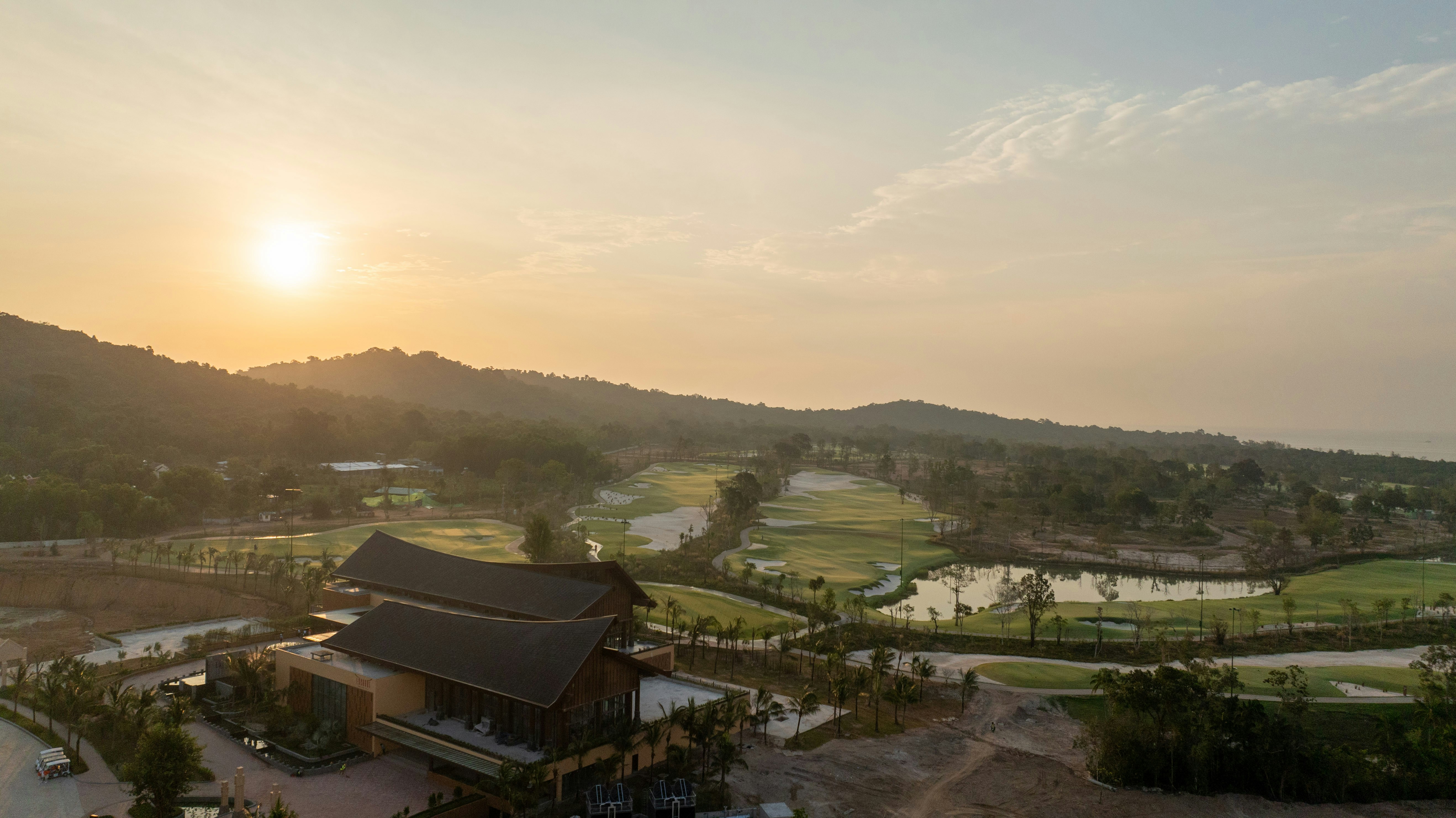 Elegant fairway at Vietnam Golf & Country Club