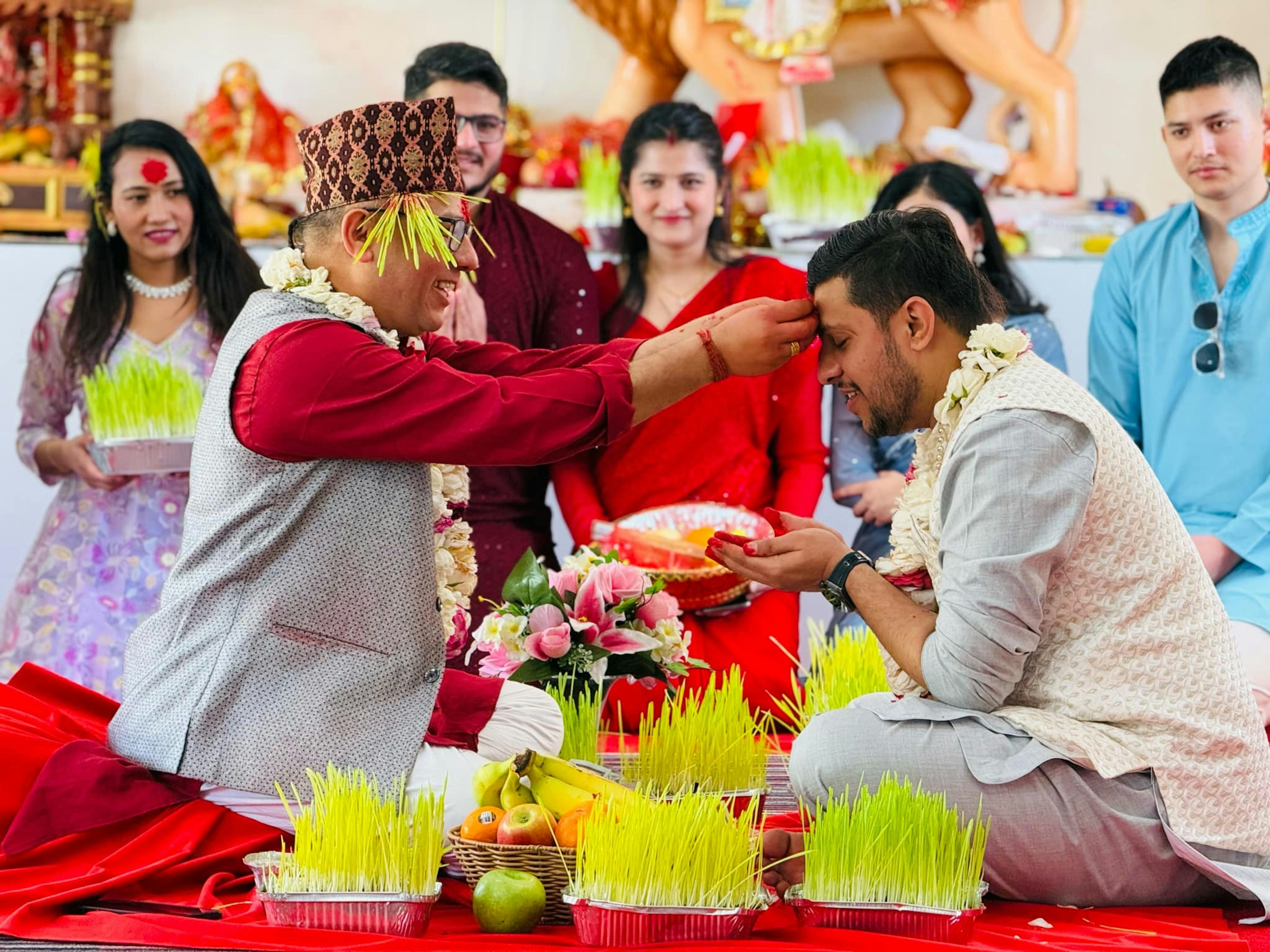 Nepali community members celebrate Dashain at the Australian Multicultural Center in Melbourne, Australia, bringing together vibrant traditions, cultural performances, and joyous festivities.
