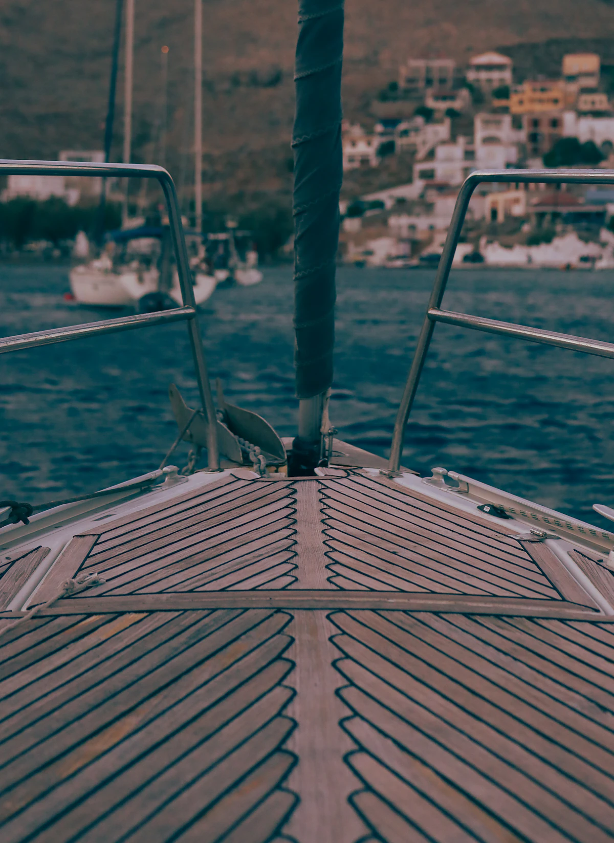 Diesel, once burned, is gone. A sail can put energy back.