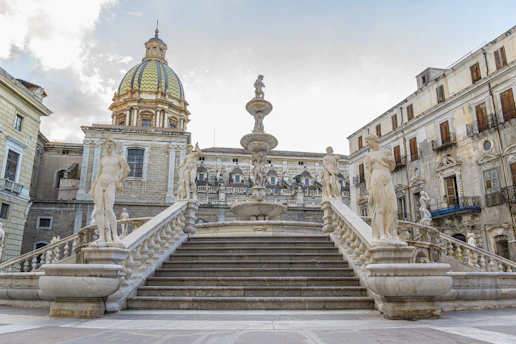Palermo view for tourists