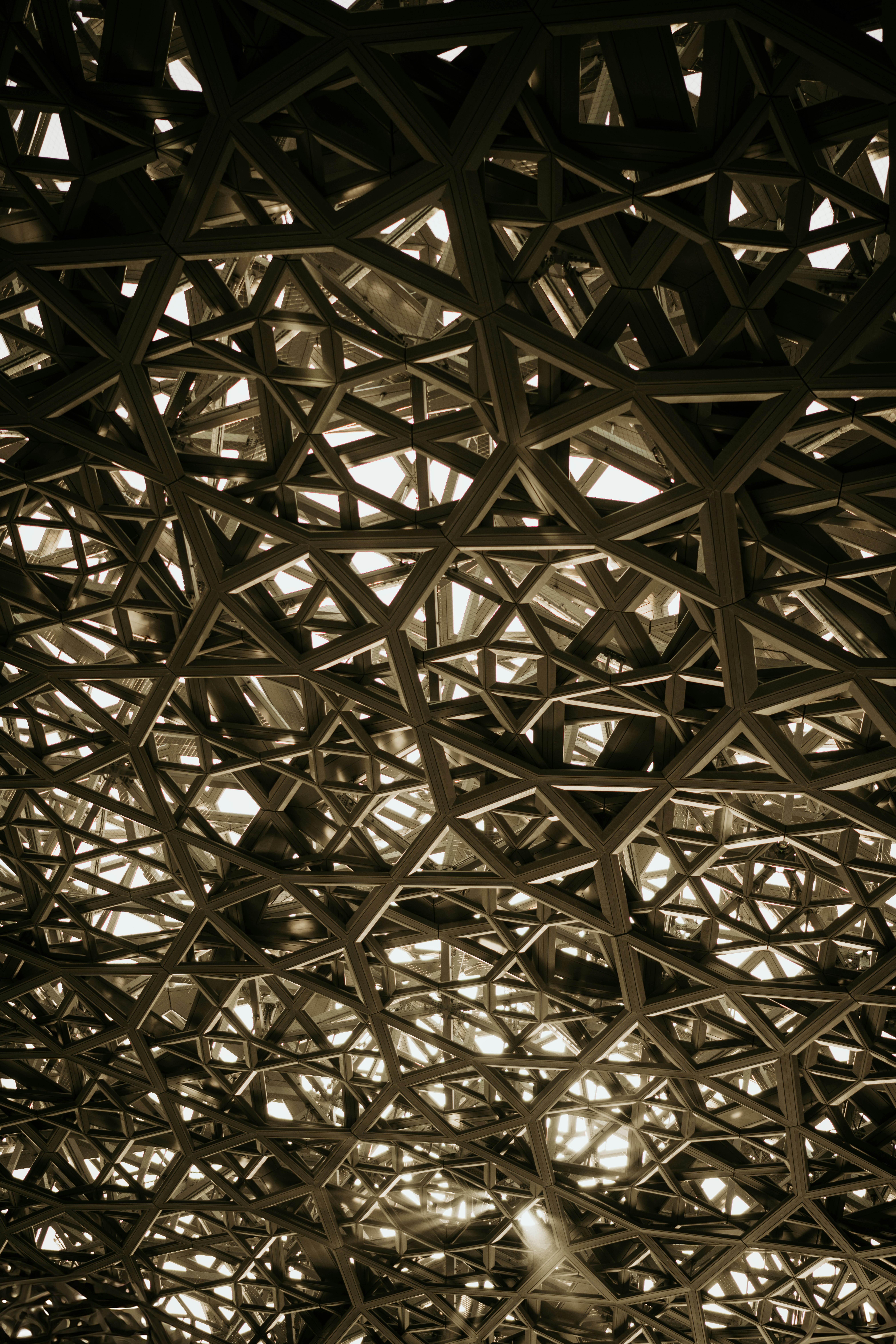 A very large structure with a clock on it's side