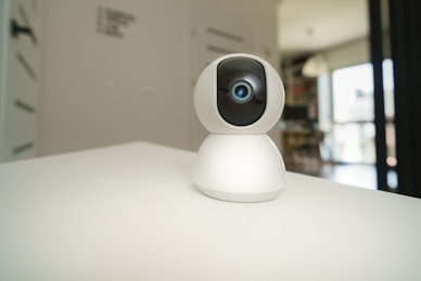 Smart security camera installation in Brighton property
