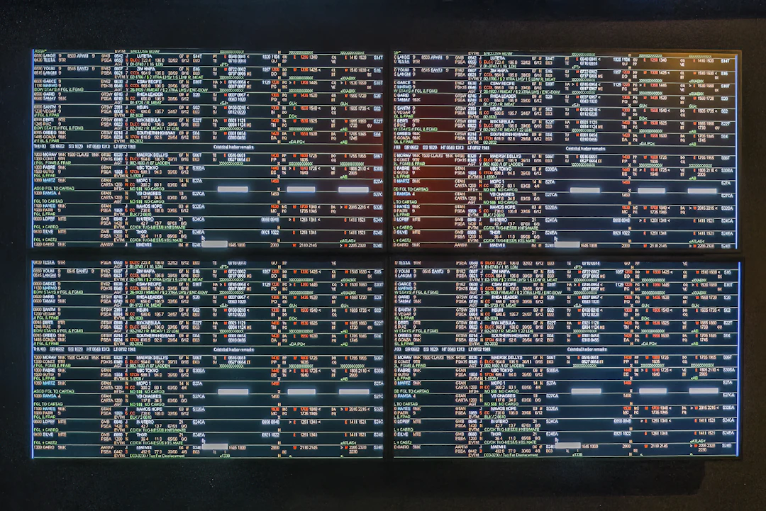 Dispatcher schedule board