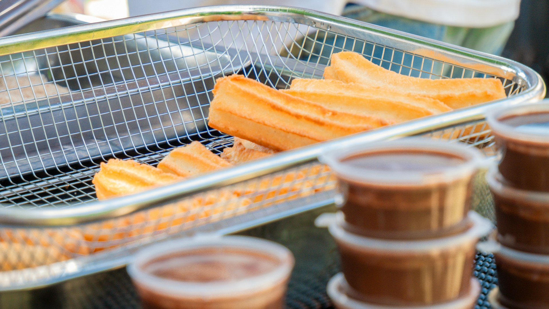 A bunch of food that is sitting on a table
