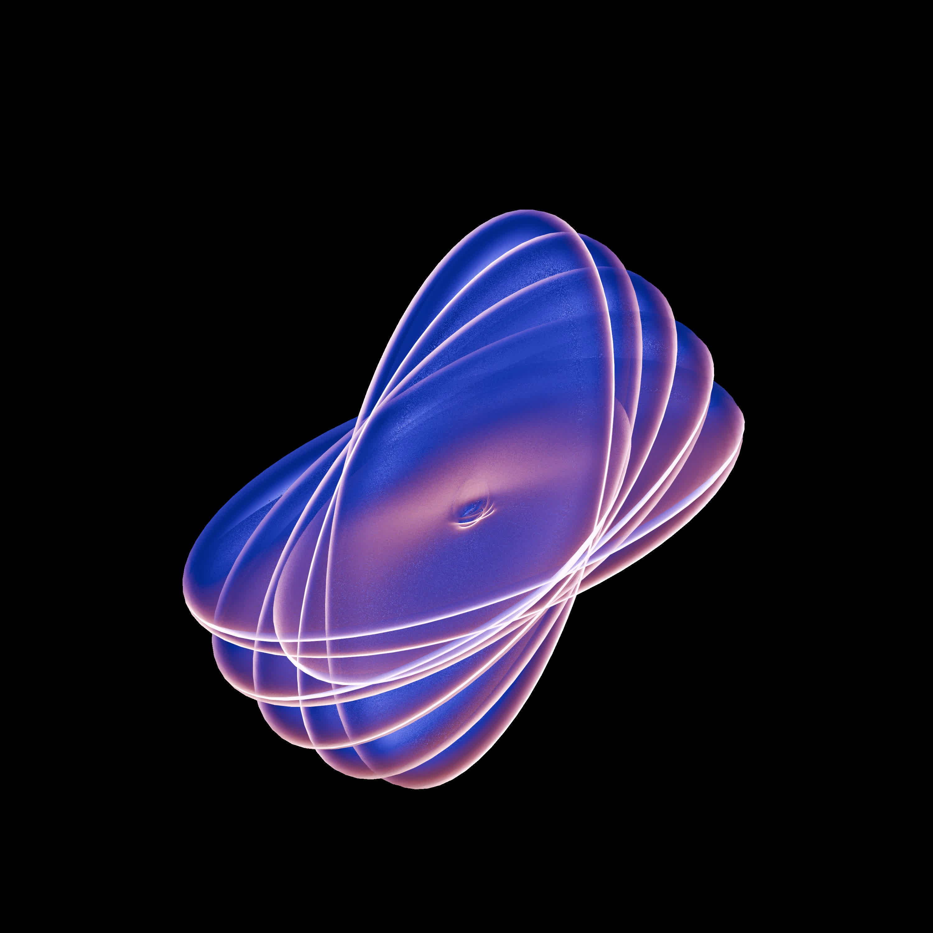 Uma imagem gerada por computador de uma espiral